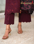 3 Piece Embroidered Lawn Suit Unstitched - 26