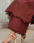 3 Piece Embroidered Lawn Suit