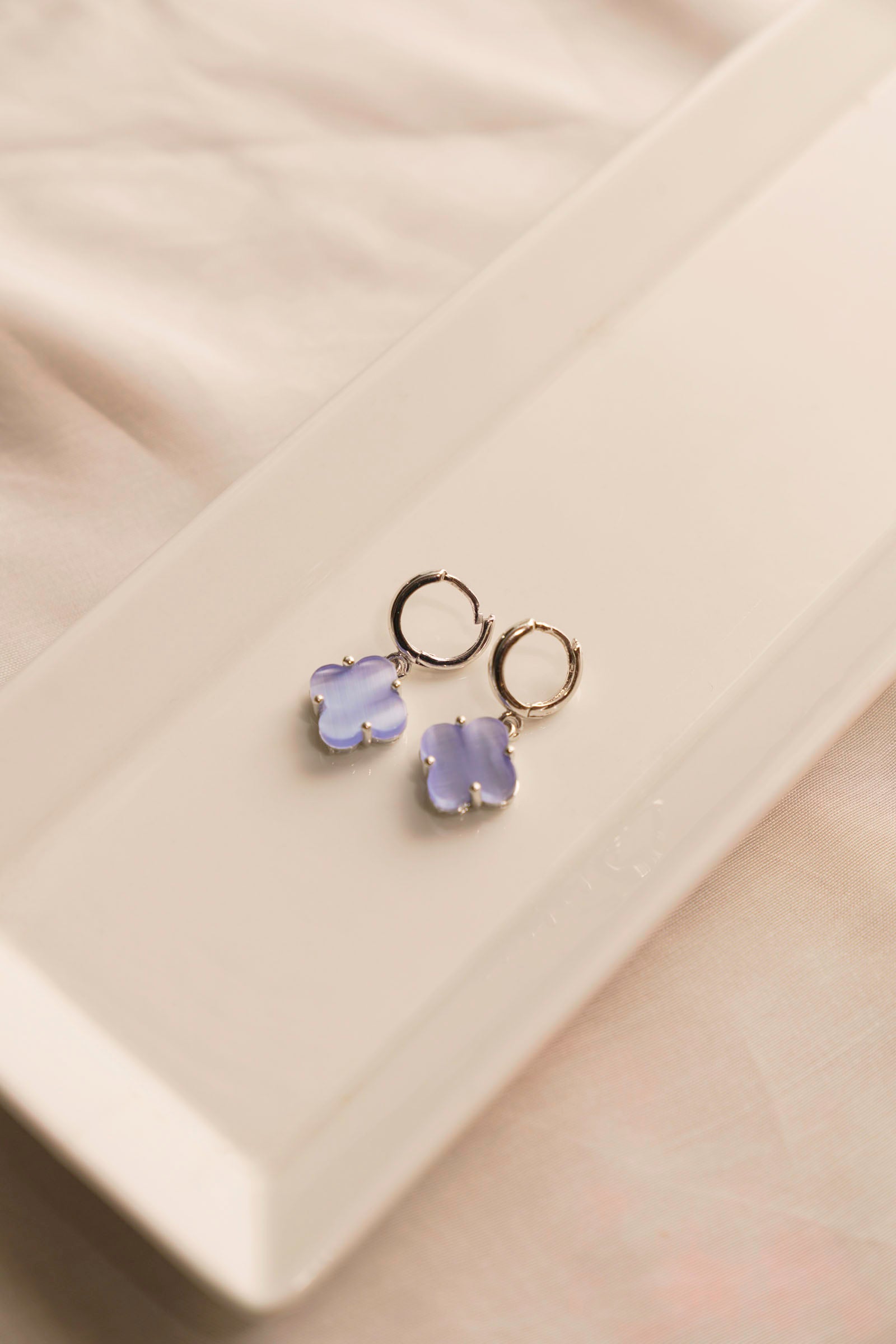 Light Purple Earrings Beyond East Official
