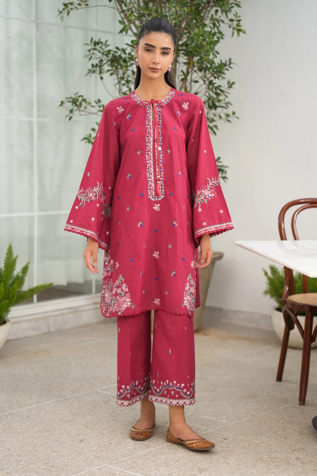 2 Piece Embroidered Lawn Suit