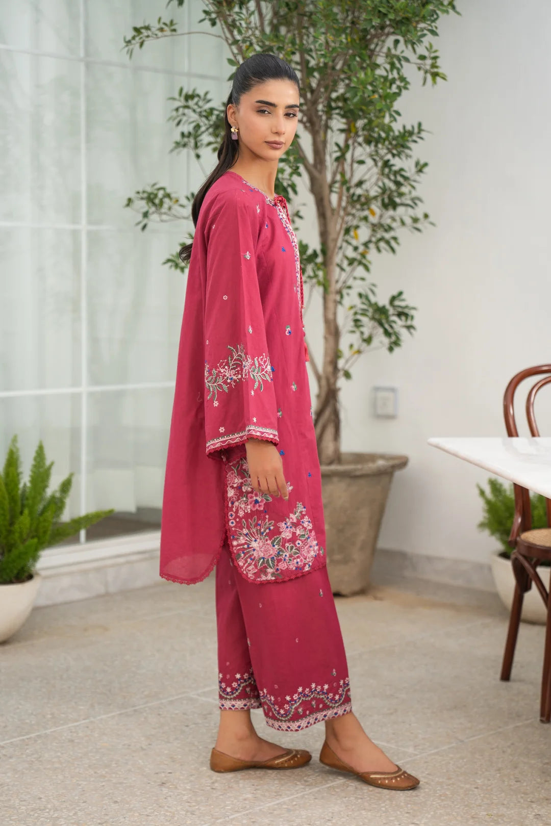 2 Piece Embroidered Lawn Suit