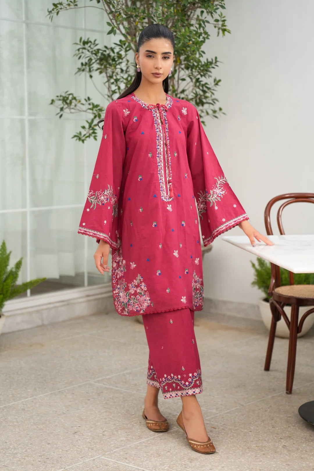 2 Piece Embroidered Lawn Suit