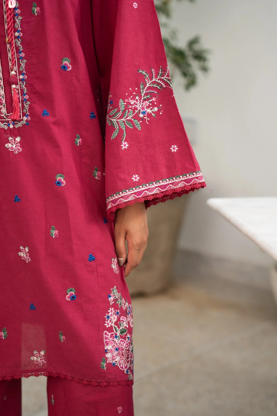 2 Piece Embroidered Lawn Suit