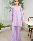 2 piece ready to wear lawn suit lilac solid cutwork embroidery pret summer 2026 Pakistan Beyond East