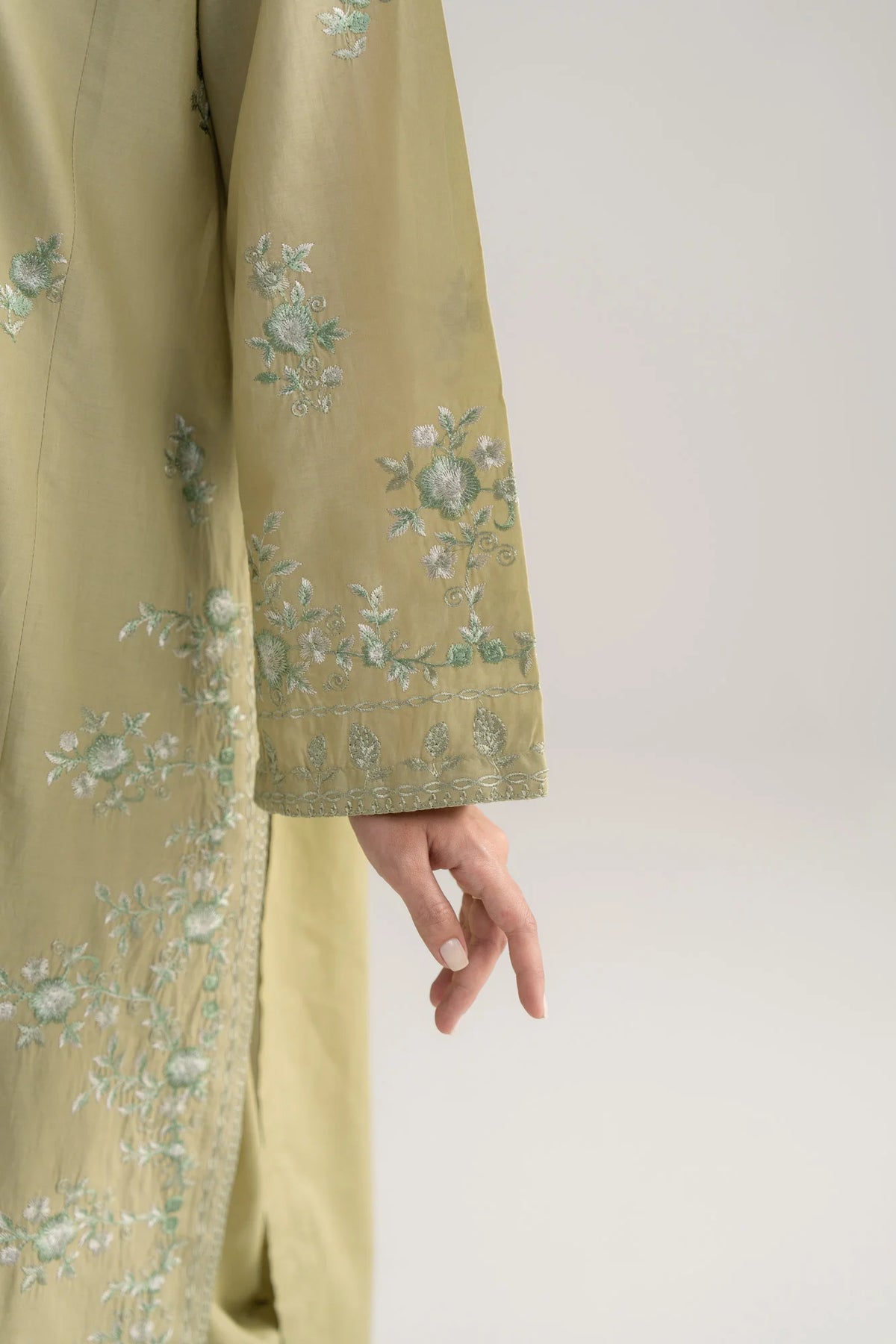 2 Piece Embroidered Lawn Suit Pret SS - 26