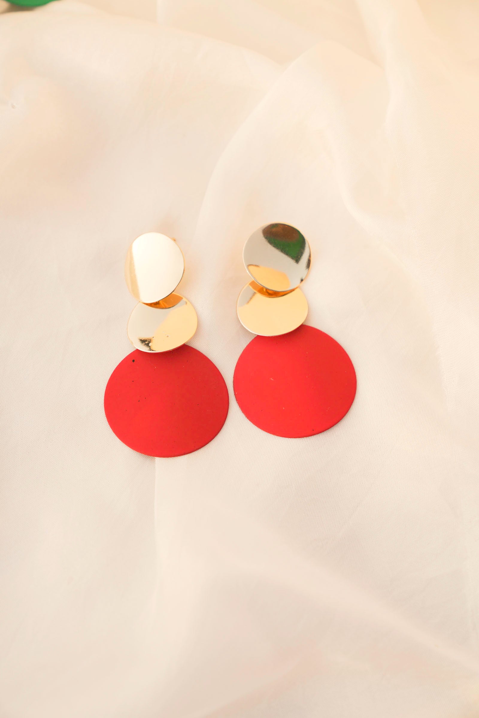 Two Tone Earrings Beyond East Official