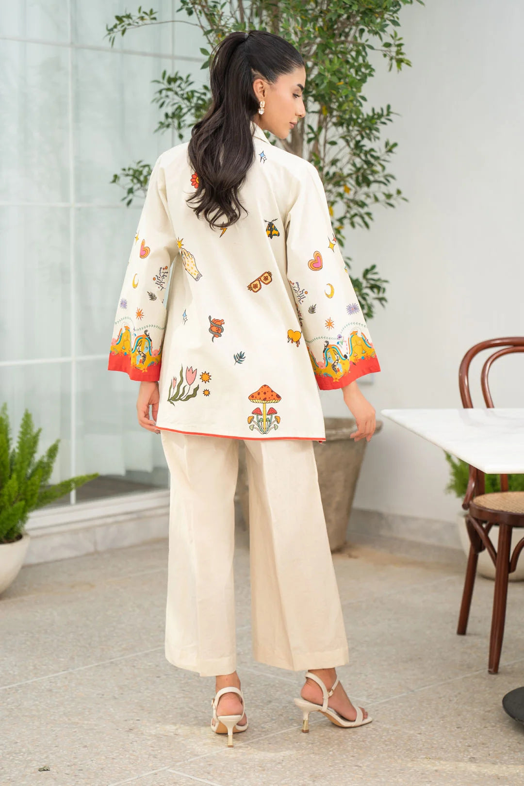 1 Piece Printed Cambric Shirt Pret SS - 26