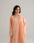 3 Piece Embroidered Lawn Suit