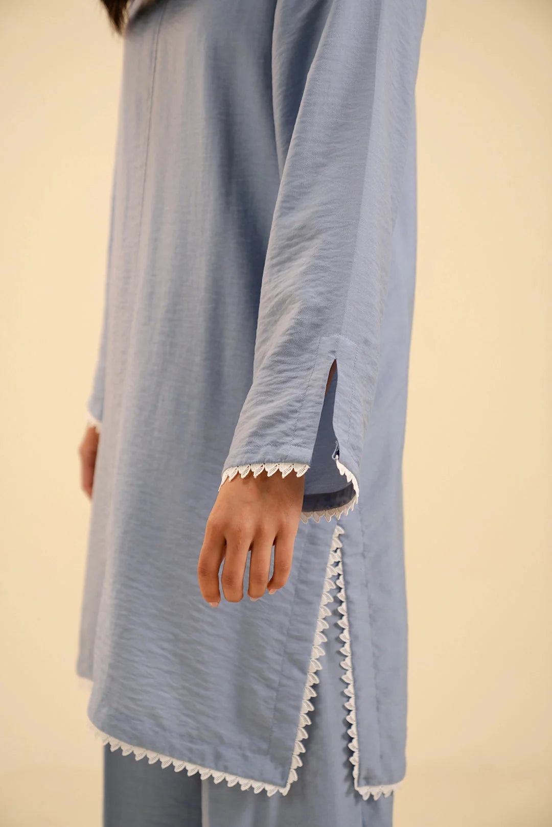 2 Piece Solid Suit Pret SS - 25