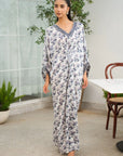 1 Piece Embroidered Kaftan