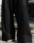 Black Cambric Farshi Shalwar