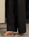 Classic Black Cambric Shalwar
