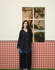 2 Piece Embroidered Suit