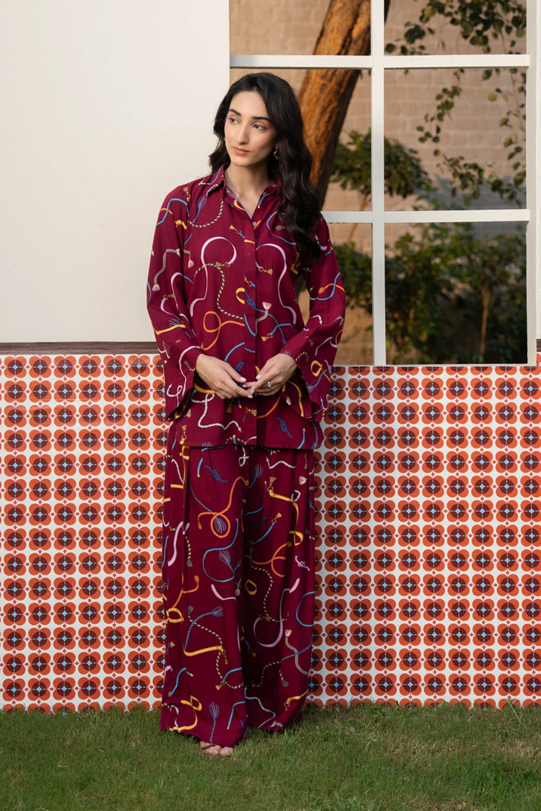 2 Piece Printed Co-Ord Set