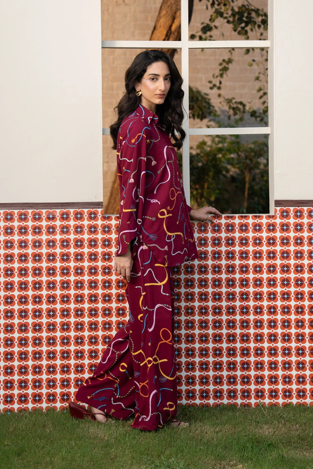 2 Piece Printed Co-Ord Set