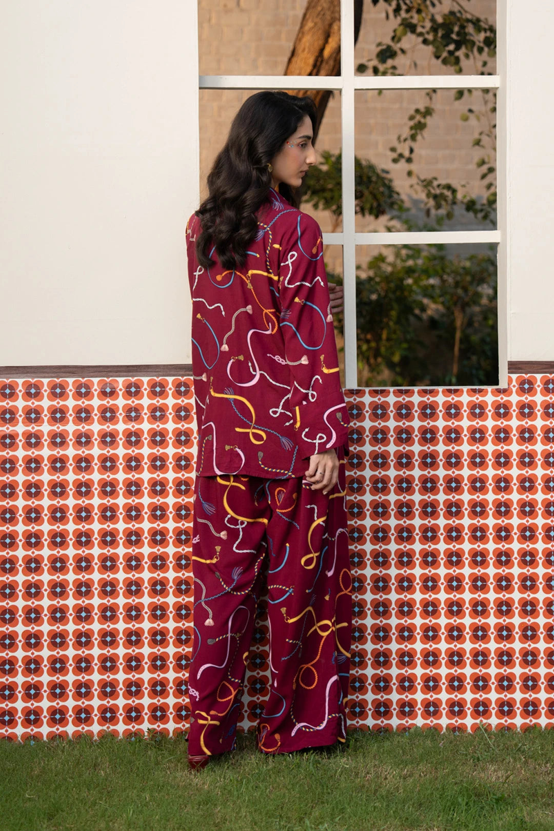2 Piece Printed Co-Ord Set