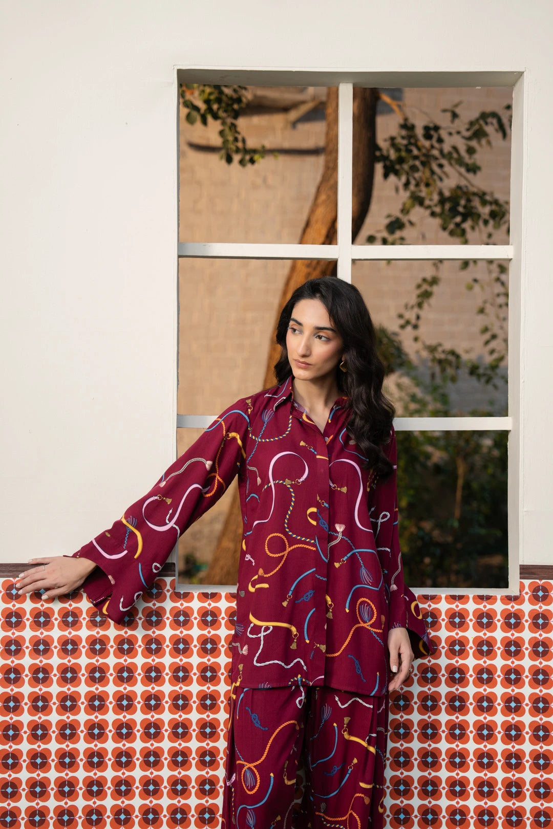 2 Piece Printed Co-Ord Set