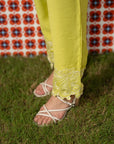 2 Piece Embroidered Suit