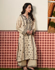 2 Piece Embroidered Suit