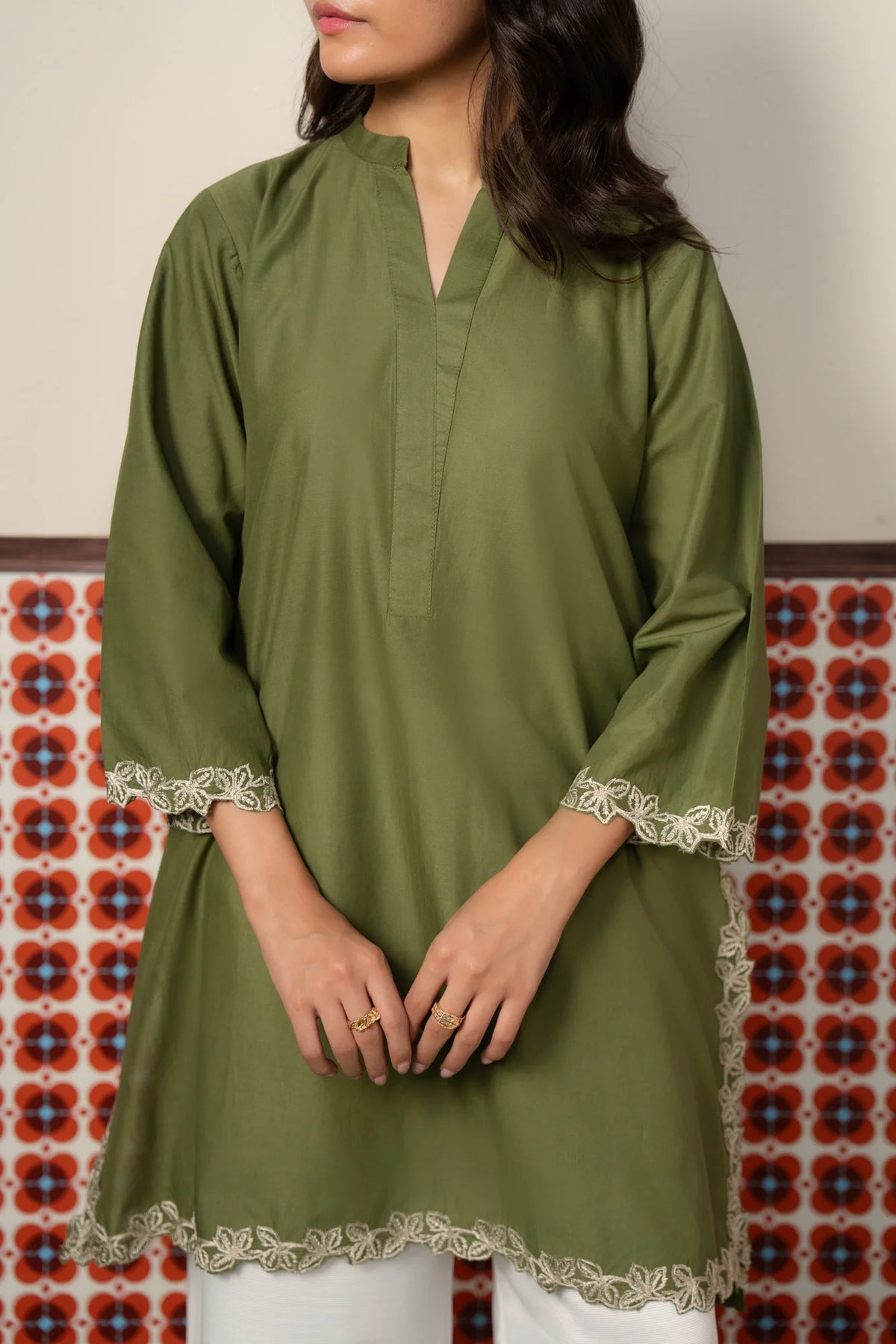 1 Piece Embroidered Lawn Shirt Pret SS - 26