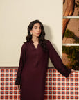 2 Piece Embroidered Marina Suit Pret SS - 26