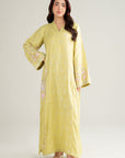 1 Piece Embroidered Kaftan Pret SS - 26