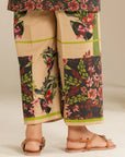 1 Piece Printed Khaddar Trouser