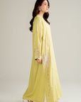 1 Piece Embroidered Kaftan Pret SS - 26