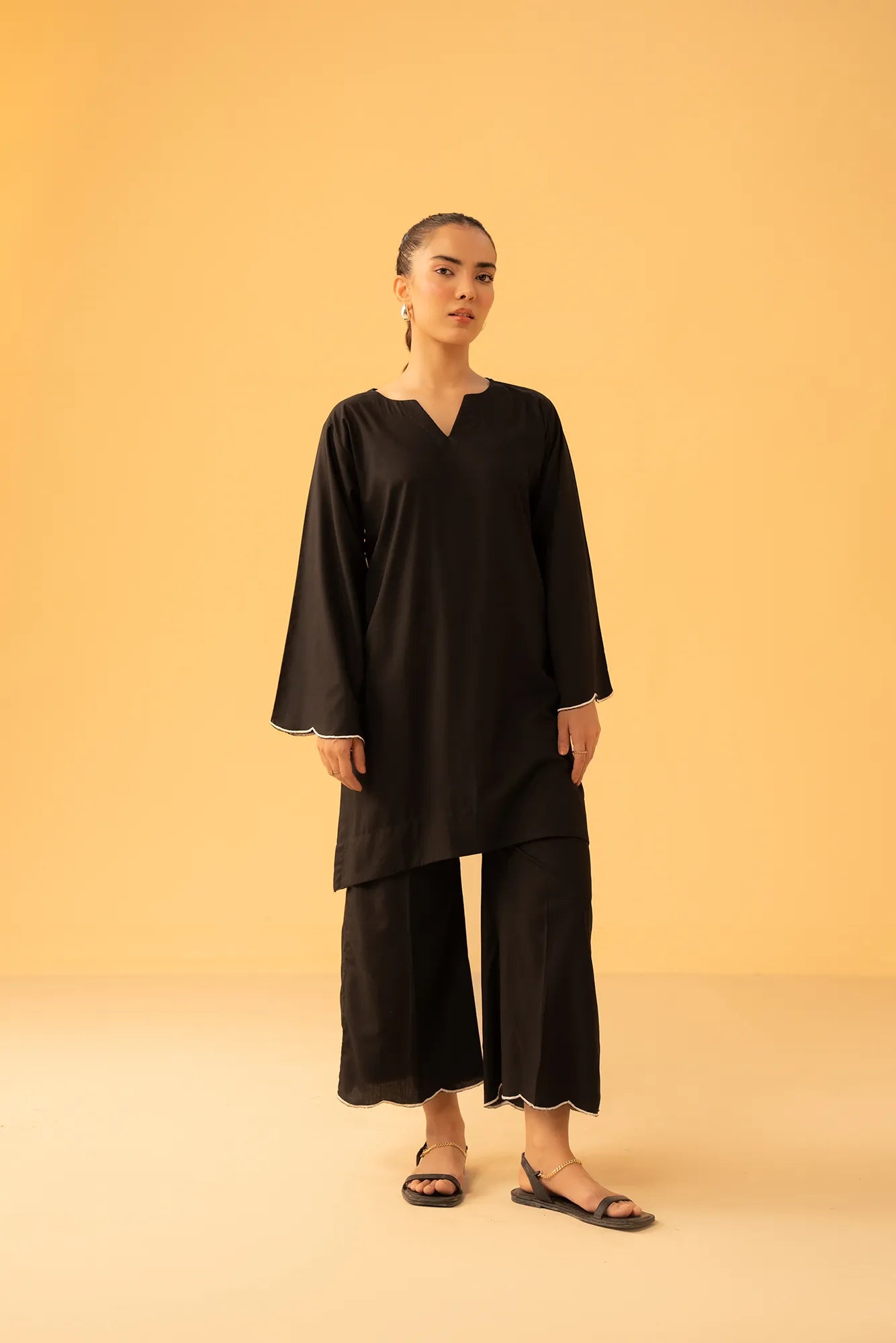 1 Piece Solid Linen Shirt