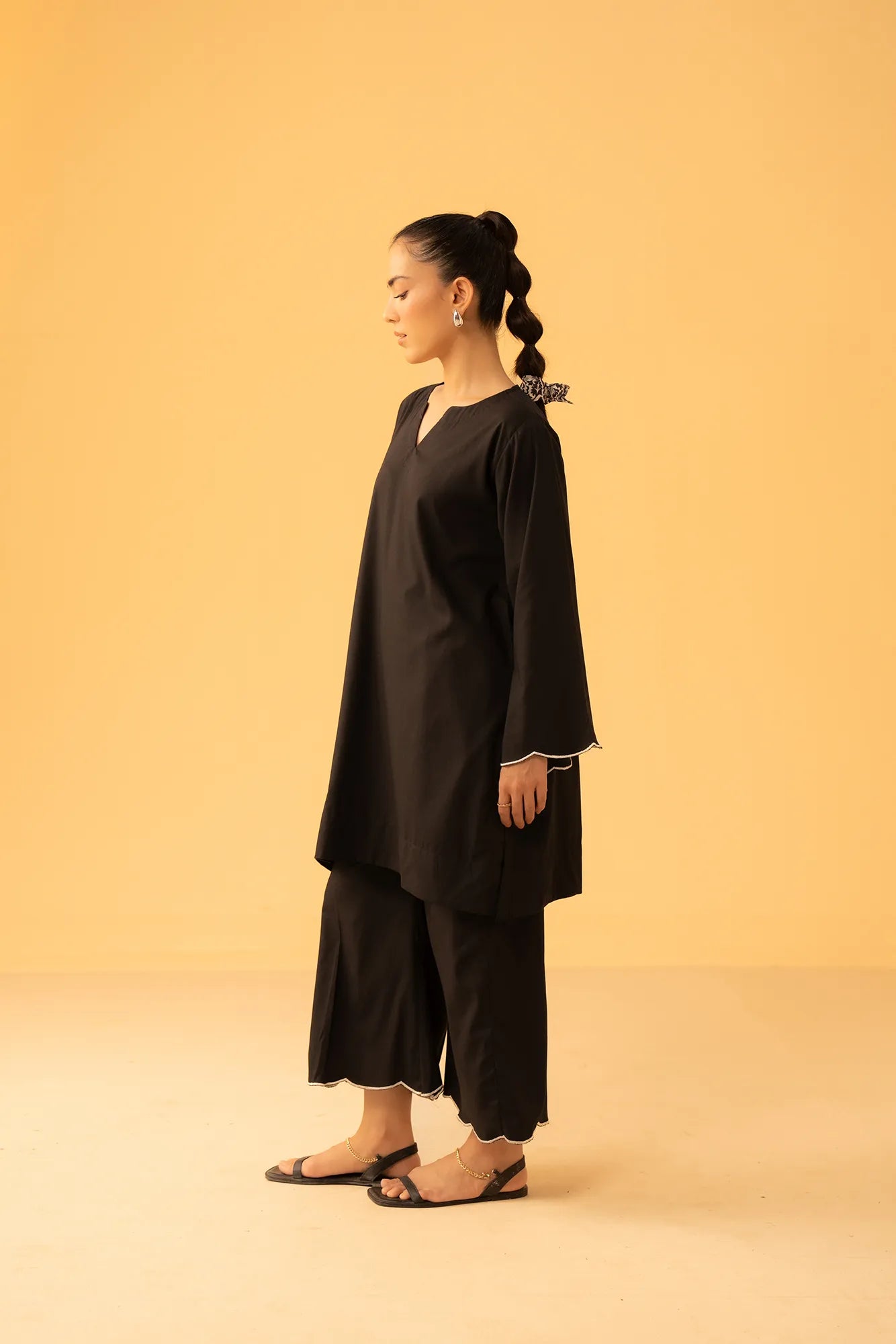 1 Piece Solid Linen Shirt