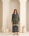 1 Piece Printed Khaddar Shirt Pret Fall - 25