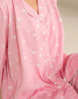 2 Piece Printed Linen Suit