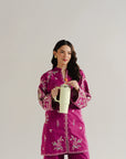 2 Piece Embroidered Lawn Co-Ord Set