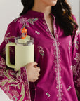 2 Piece Embroidered Lawn Co-Ord Set