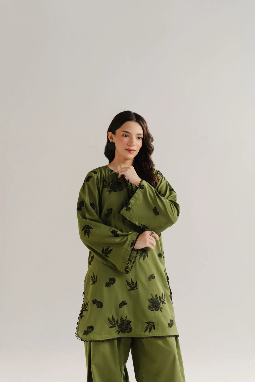 2 Piece Embroidered Lawn Suit Pret SS - 26
