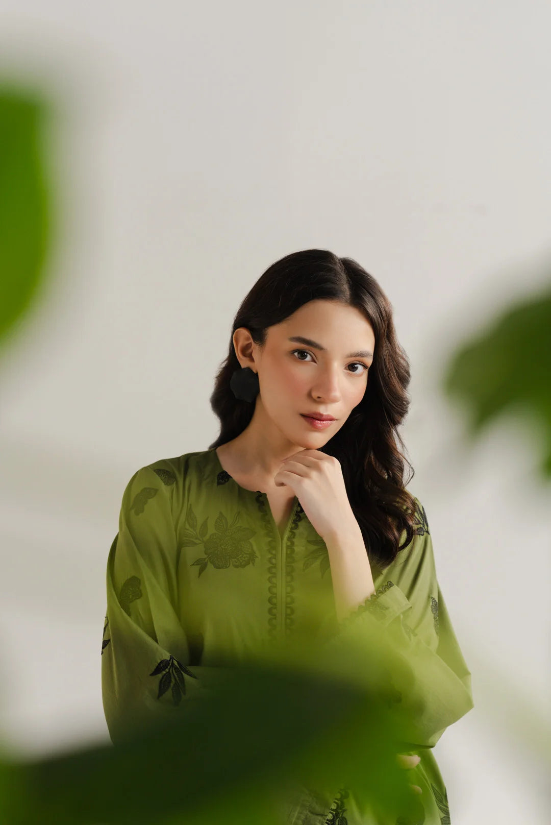 2 Piece Embroidered Lawn Suit Pret SS - 26