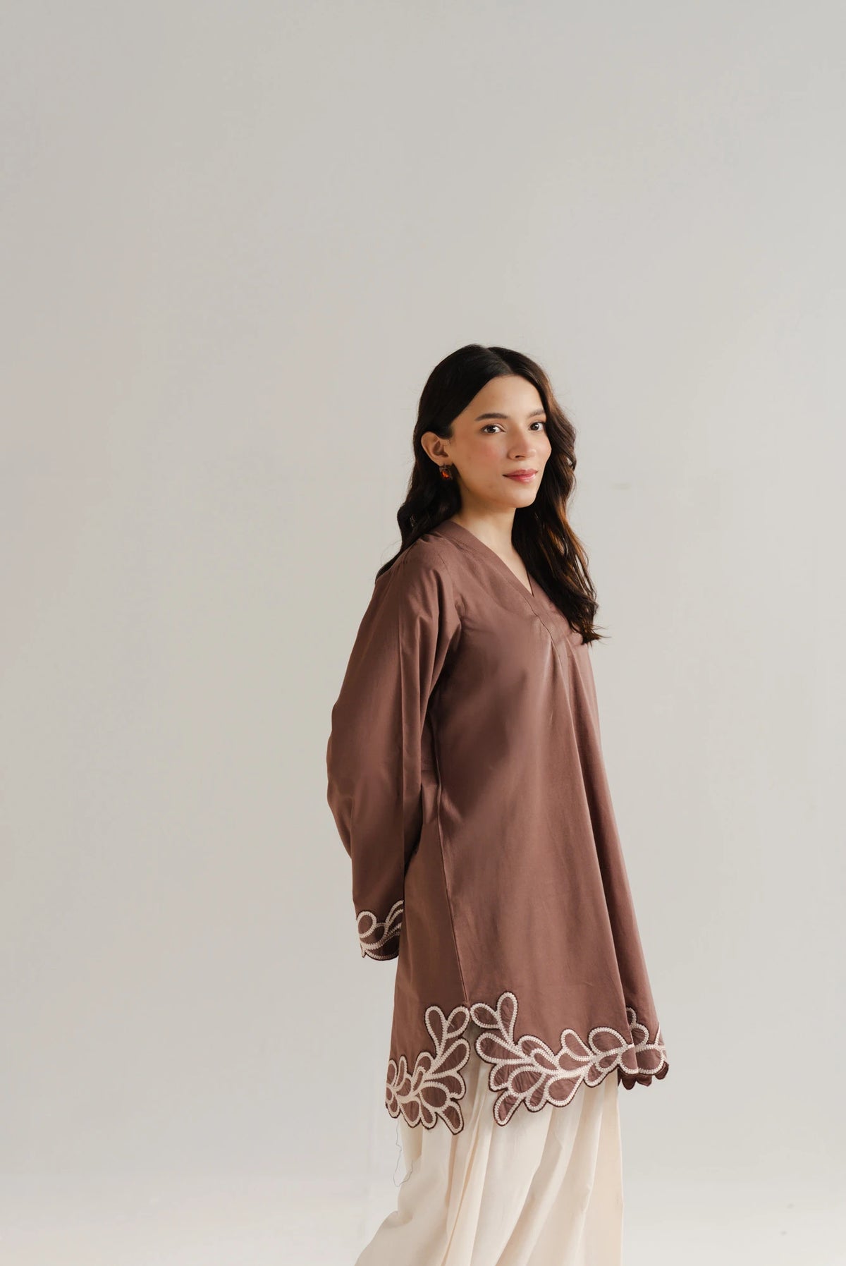1 Piece Embroidered Shirt