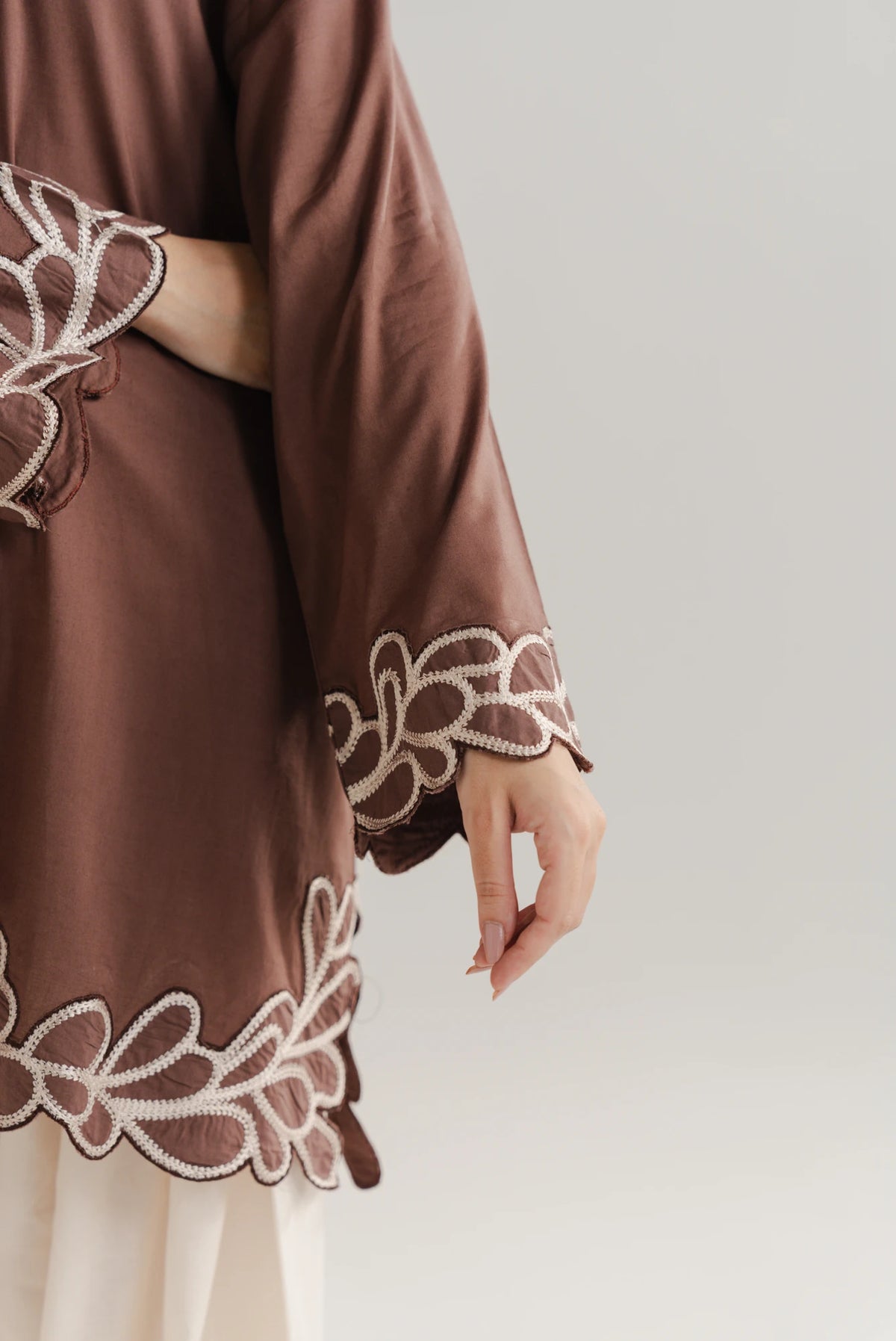 1 Piece Embroidered Shirt