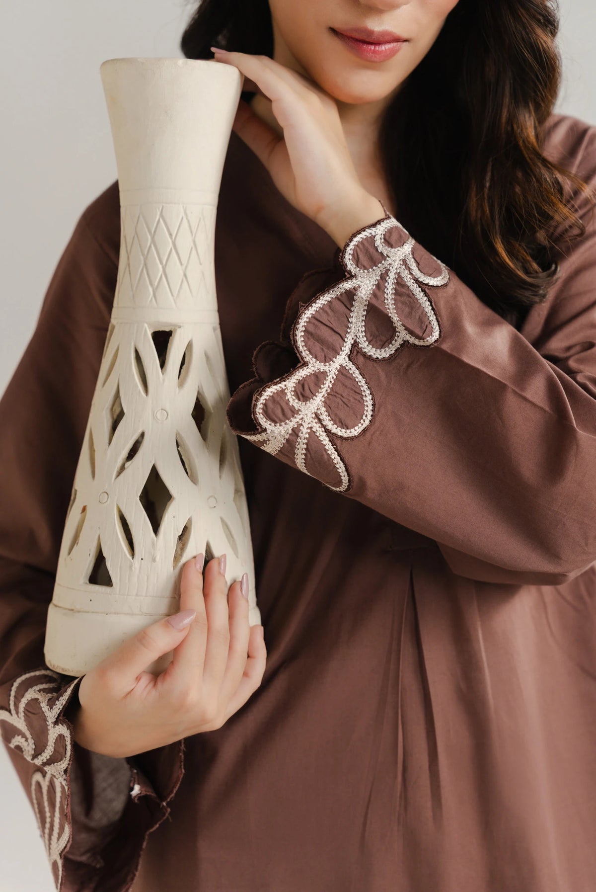 1 Piece Embroidered Shirt