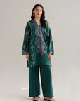 2 Piece Embroidered Lawn Co-Ord Set