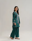 2 Piece Embroidered Lawn Co-Ord Set