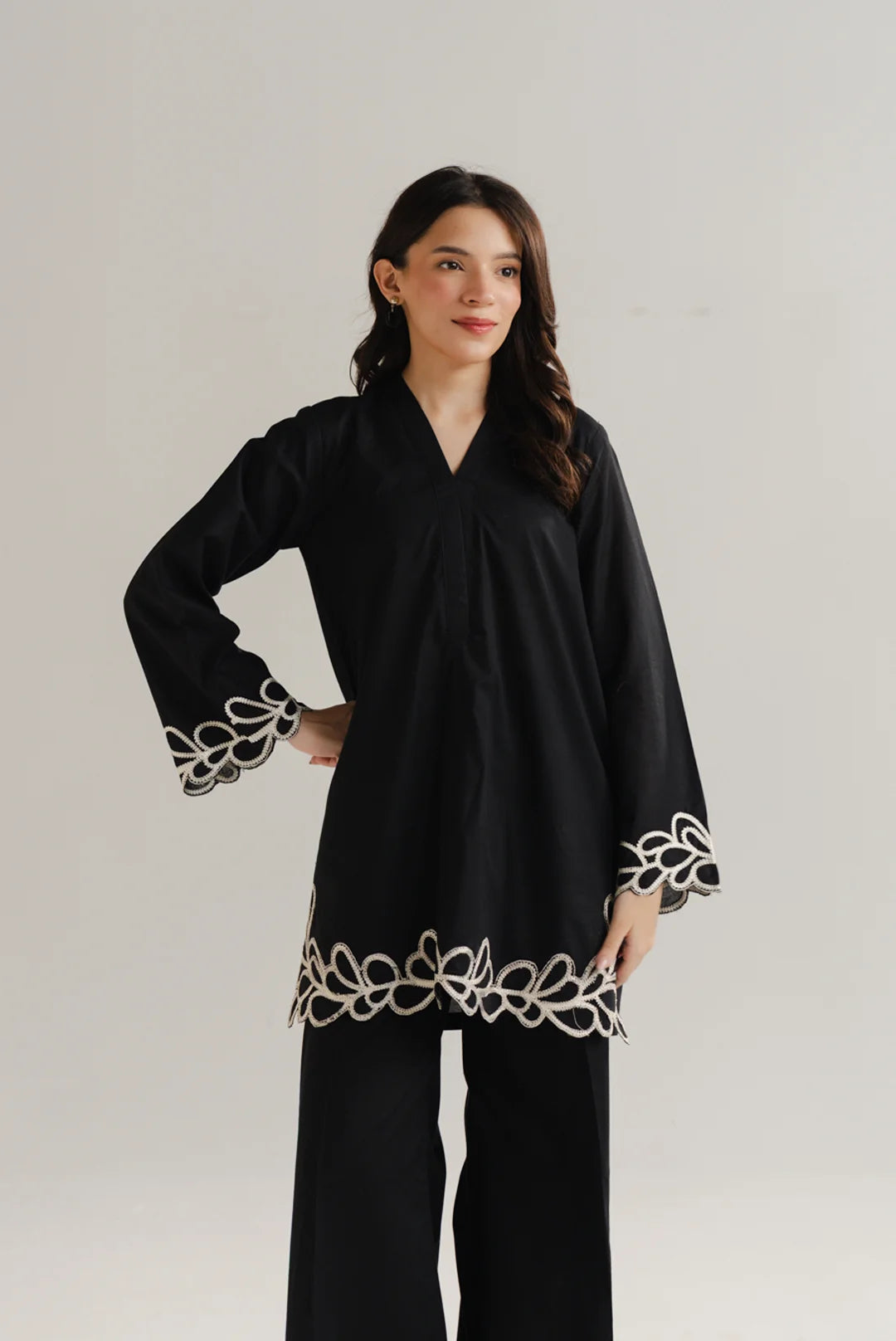 2 Piece Embroidered Lawn Suit Pret SS - 26