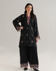 2 Piece Embroidered Lawn Co-Ord Set Pret SS - 26