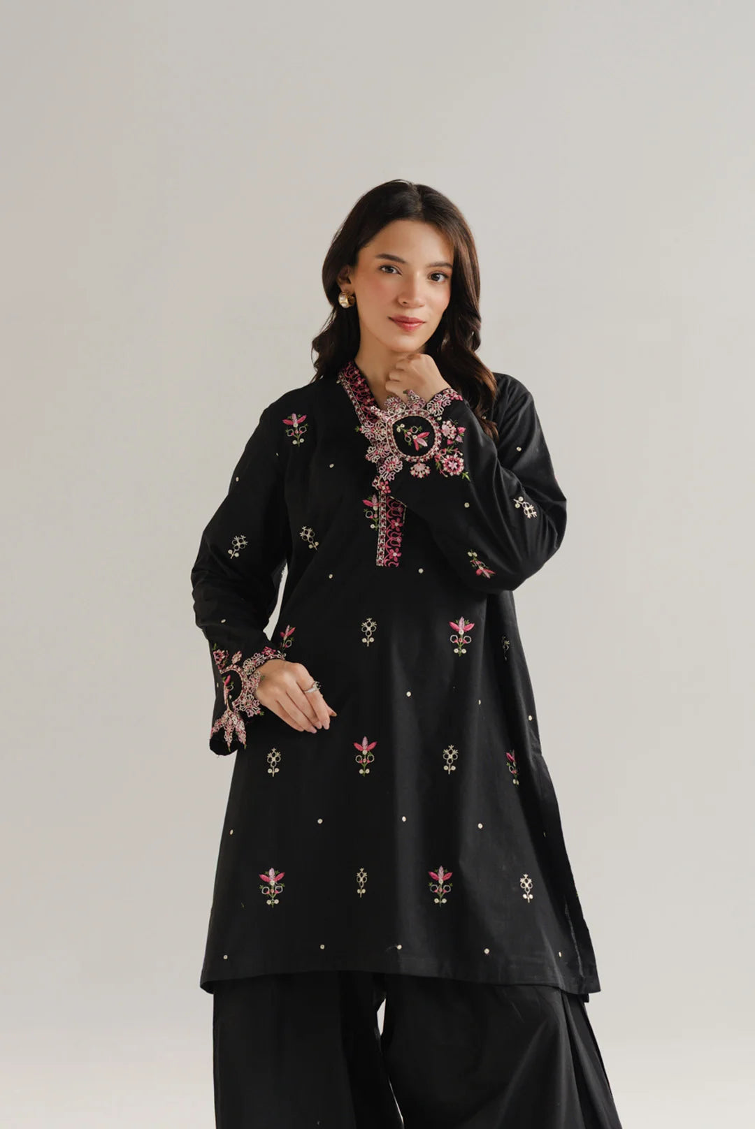 2 Piece Embroidered Lawn Co-Ord Set