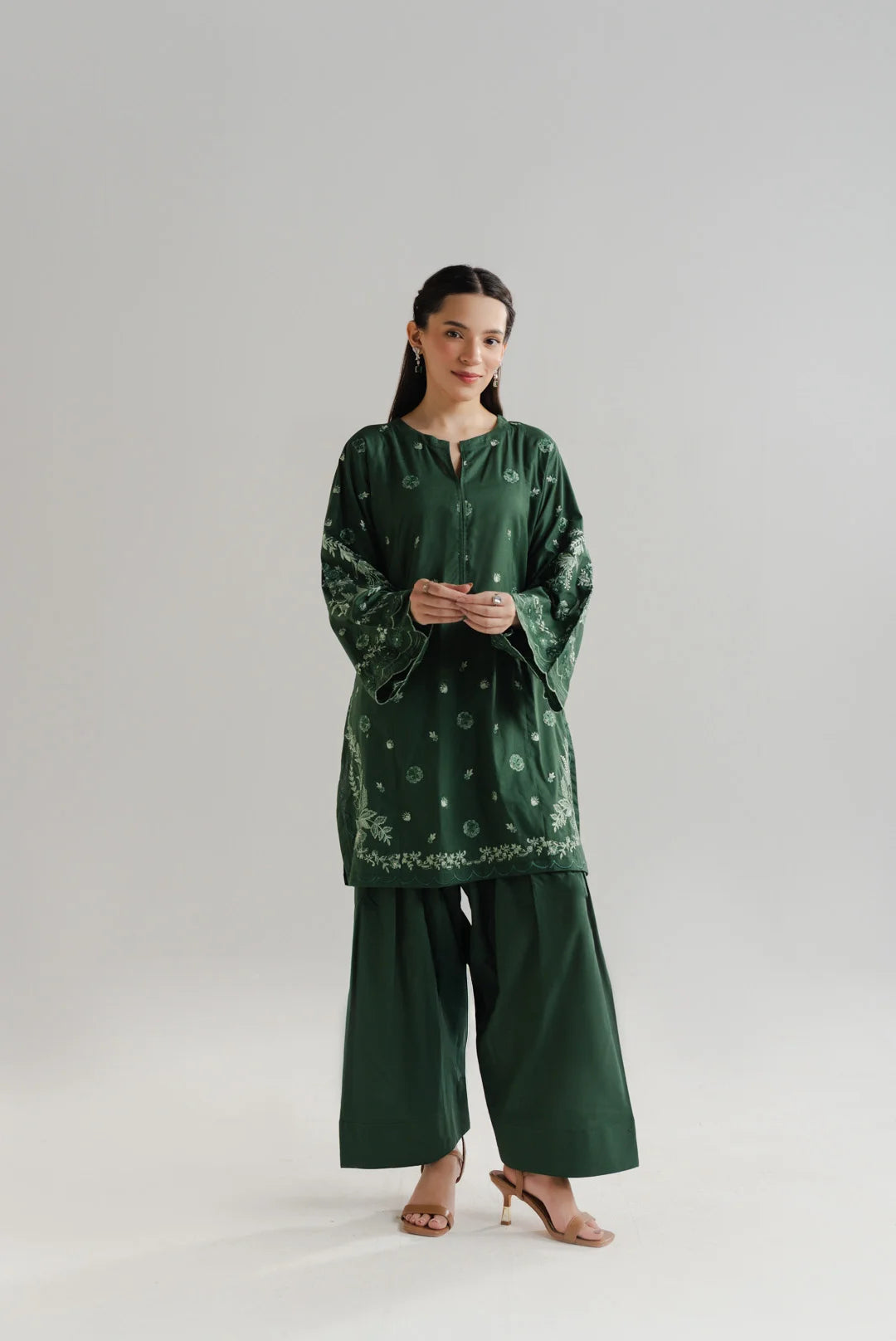 2 Piece Embroidered Lawn Suit Pret SS - 26