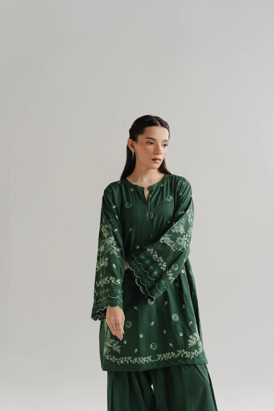 2 Piece Embroidered Lawn Suit Pret SS - 26