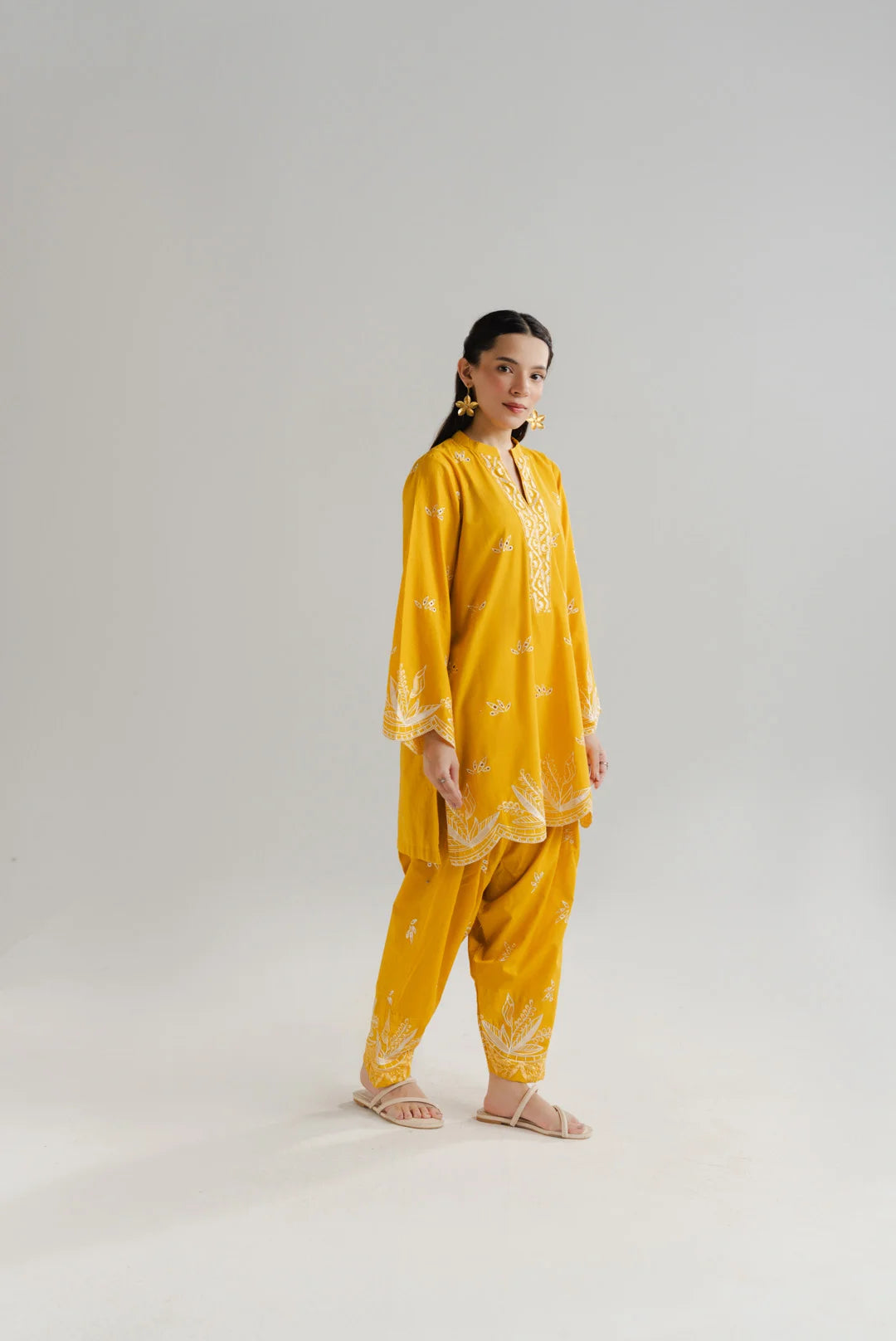 2 Piece Embroidered Lawn Suit Pret SS - 26