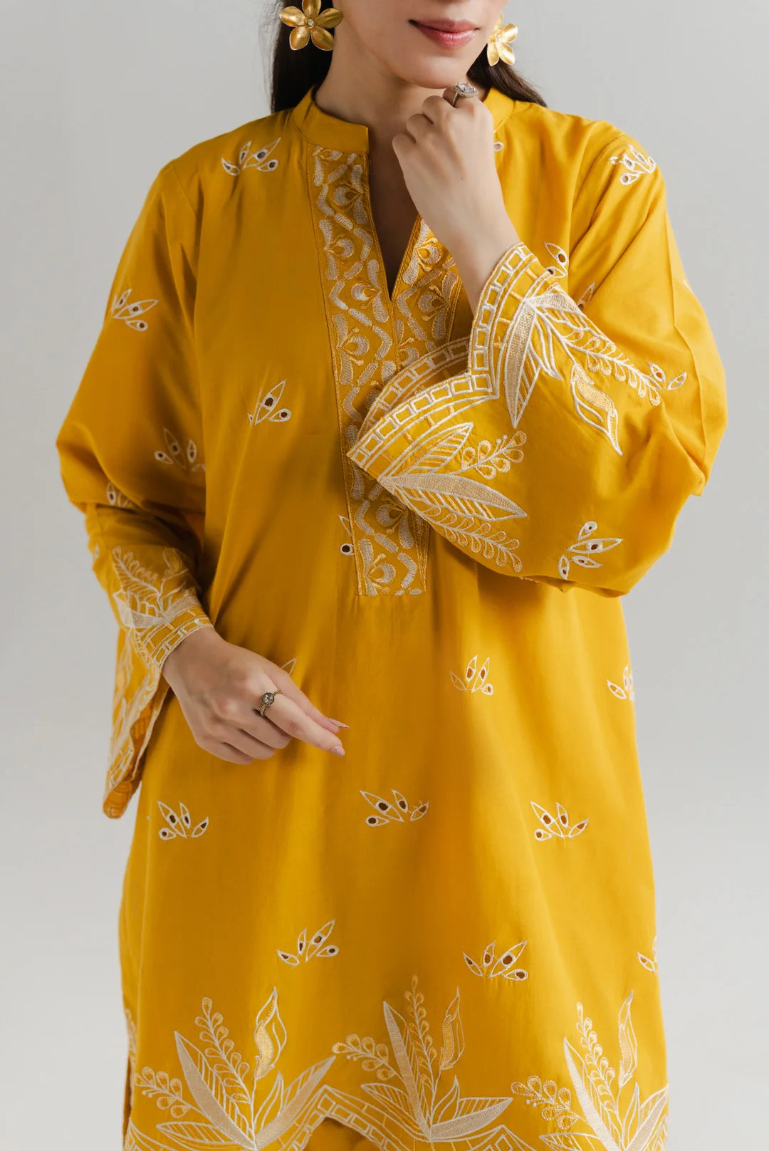 2 Piece Embroidered Lawn Suit Pret SS - 26