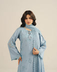 3 Piece Embroidered Lawn Suit