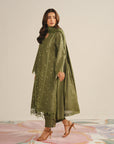 3 Piece Embroidered Lawn Suit Unstitched - 26